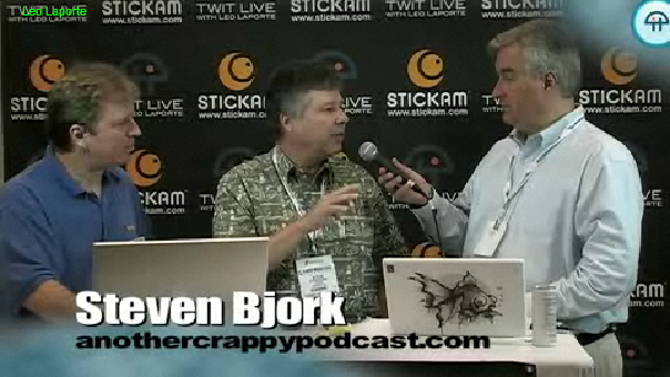 Steve Bjork representing ACP at the 2008 New Media Expo in Las Vegas on 8/15/2008